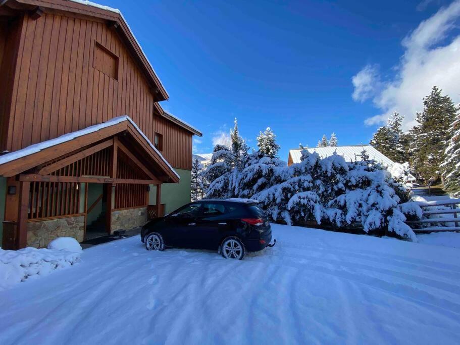 Appartement 4 Pers Grande Terrasse Vue Pistes Ski Saint-Chaffrey Exterior photo